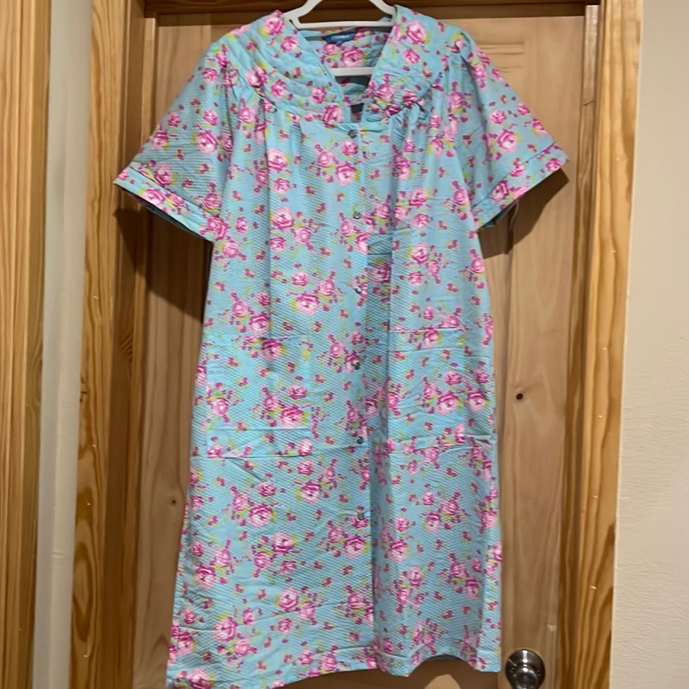 Floral House Dress.